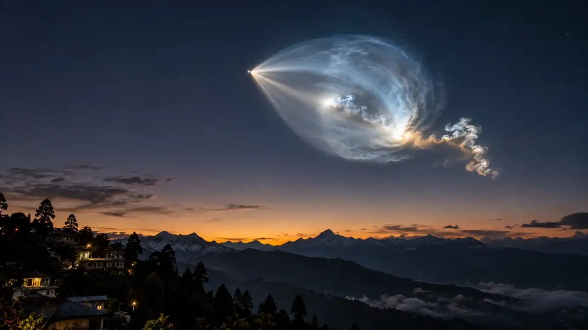 Space Jellyfish: सिक्किम के आसमान में क्यों दिखी रहस्यमयी नीली-सफेद जेलीफिश?
